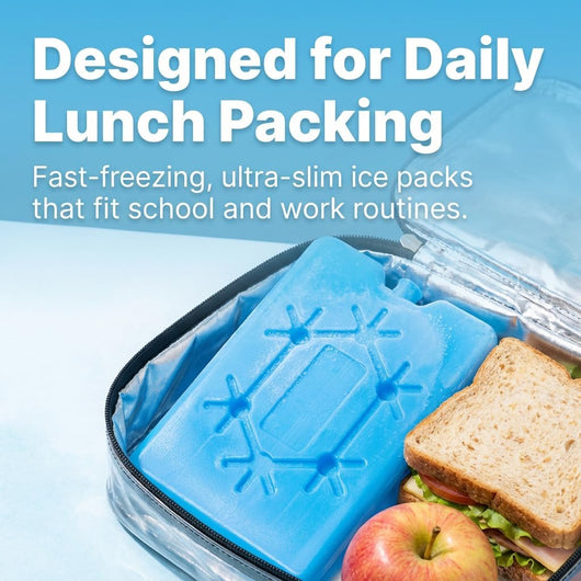 2 Ice Packs For Lunch Bag