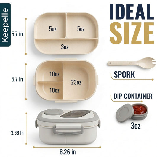 Keepelle® Bento Box